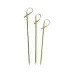 Simplified Knotted Bamboo Picks - 3 Sizes