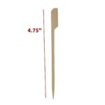 White Knife (Paddle) Bamboo Picks – 5 Sizes - Image 9