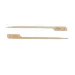 White Knife (Paddle) Allergy Bamboo Picks - Economy - 2 Designs - Image 2
