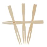 Bamboo Fruit Forks - 1 Size - Image 5