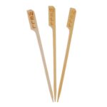 Bamboo Steak/Burger Markers - 2 Sizes - Image 24