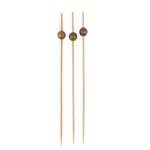 Mini Beaded Bamboo Picks - 8 Designs - Image 13