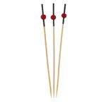 Mini Beaded Bamboo Picks - 8 Designs - Image 12