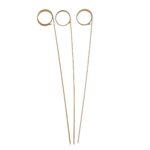 Double Loop Bamboo Picks - 3 Sizes - Image 24