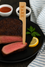 Bamboo Steak/Burger Markers - 2 Sizes - Image 3