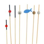 Mini Beaded Bamboo Picks - 8 Designs - Image 4