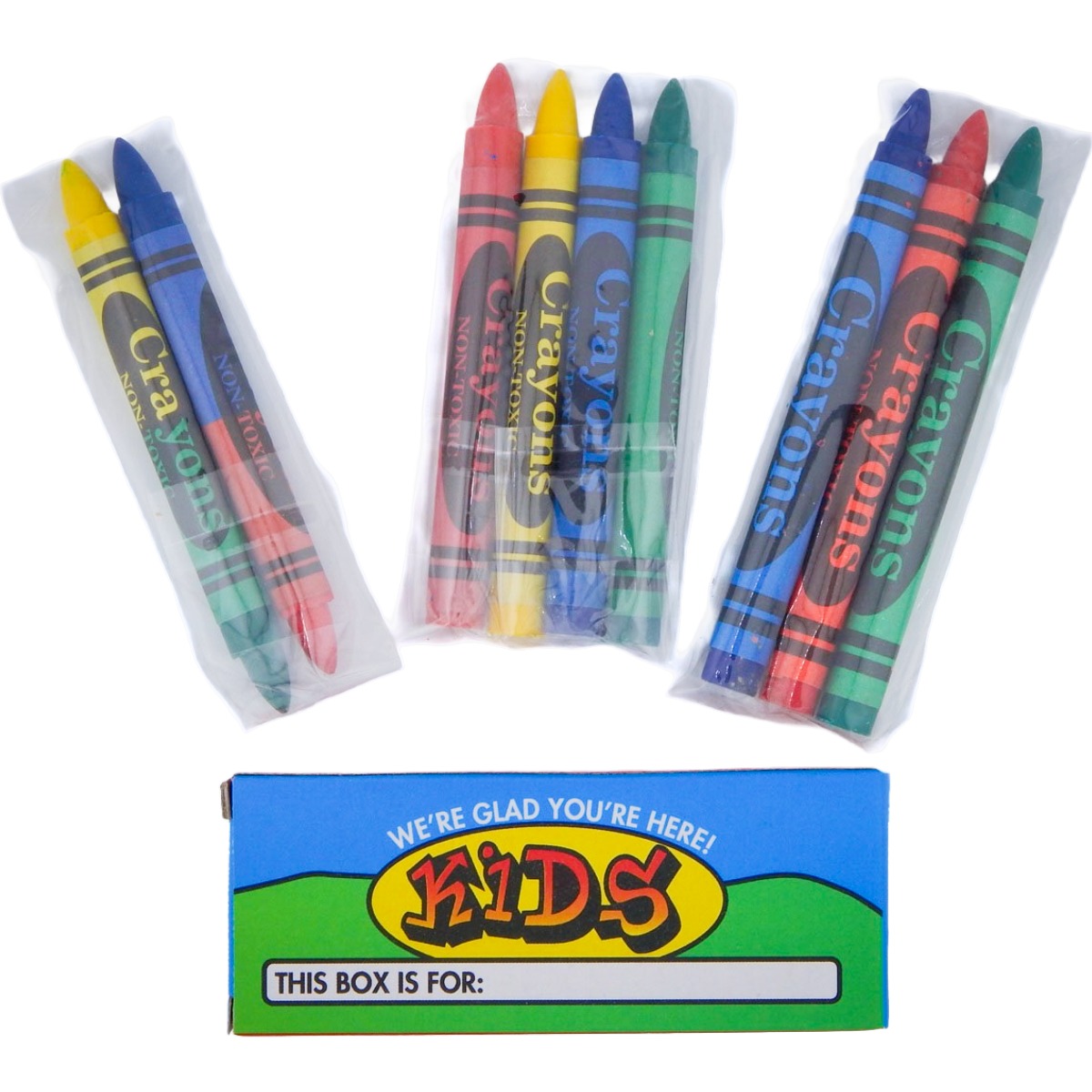 WEB.CRYN-TRI.PAR Crayons Triangle - 5 Options - Image 1