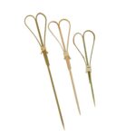 Heart Bamboo Picks - 3 Sizes