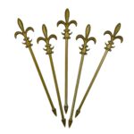 Plastic Fleur De Lis Picks - 3 Colors - Image 11