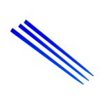 Plastic Prism Picks - 3 Sizes - Image 27