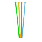 Plastic Bulb Beverage Stirrers - 4 Colors - Image 17