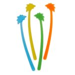 Plastic Novelty Beverage Stirrers - 8 Styles - Image 10
