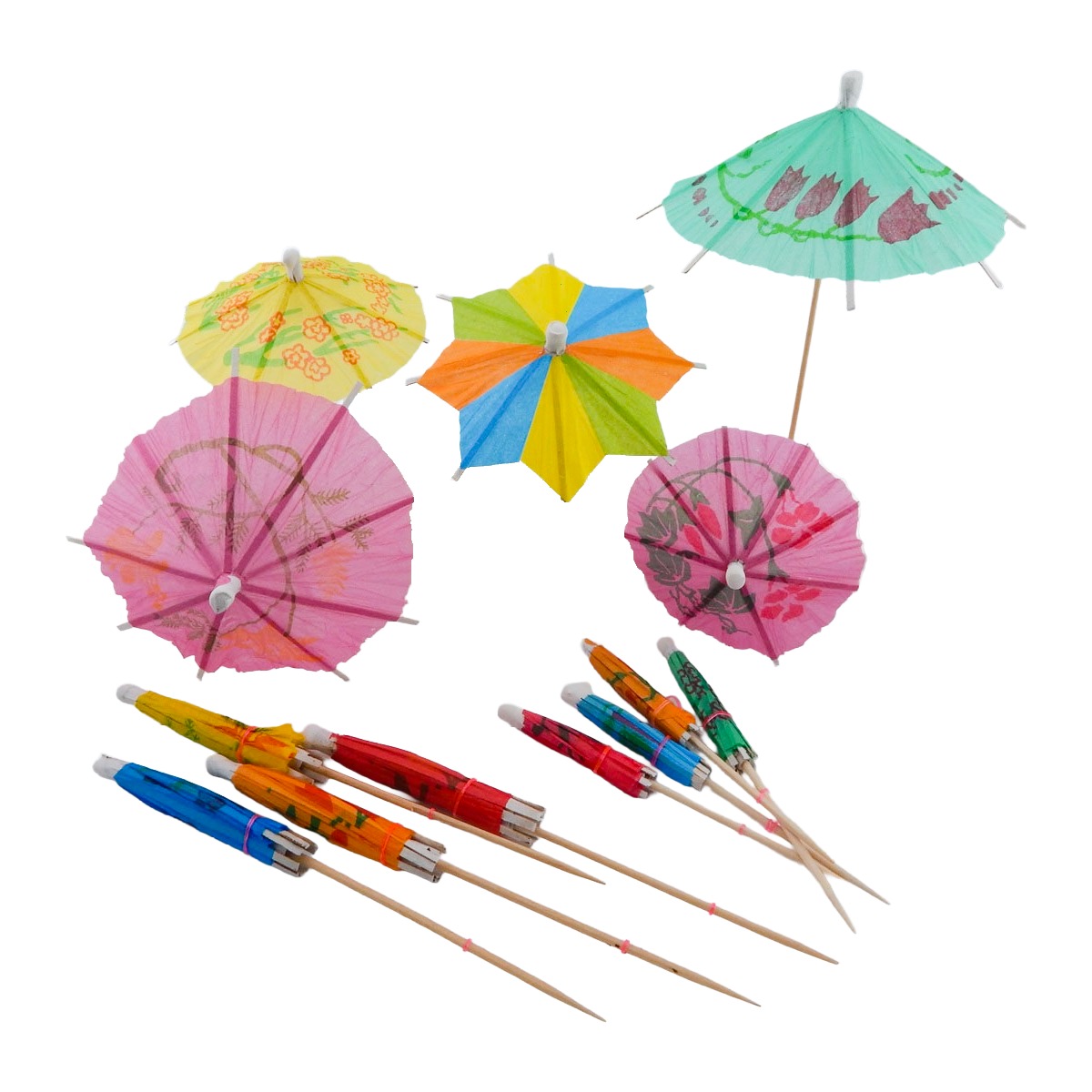 WEB.PARASOL.PAR Parasol Picks - 3 Styles - Image 1