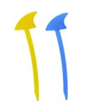 Plastic Shark Fin Picks - 2 Colors
