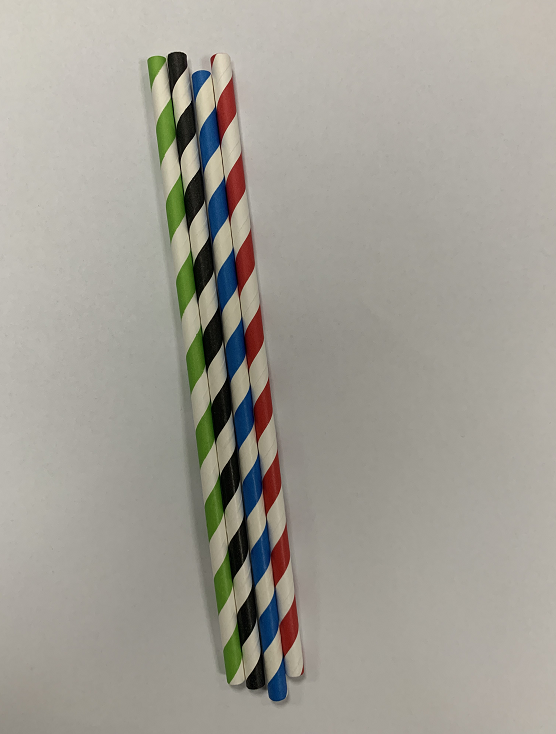Standard (Jumbo) Paper Straws - 1/4" (6MM)